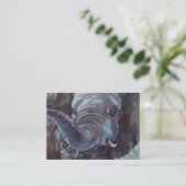 Elephant Big Boy ArtCard Visitekaartje (Staand voorkant)