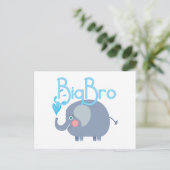 Elephant Big Bro Briefkaart (Staand voorkant)