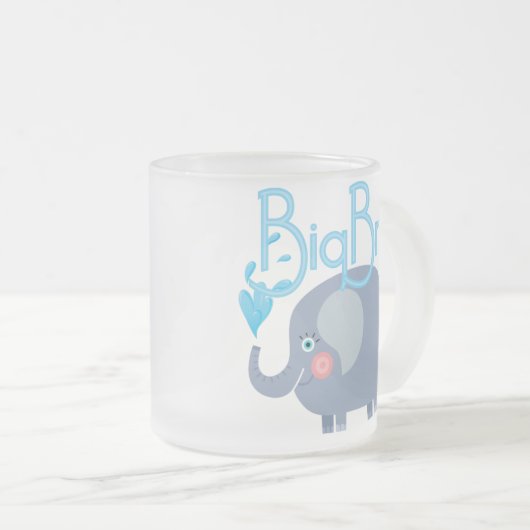 Elephant Big Bro Matglas Koffiemok (Voorkant rechts)