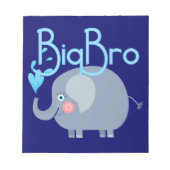 Elephant Big Bro Notitieblok (Voorkant)