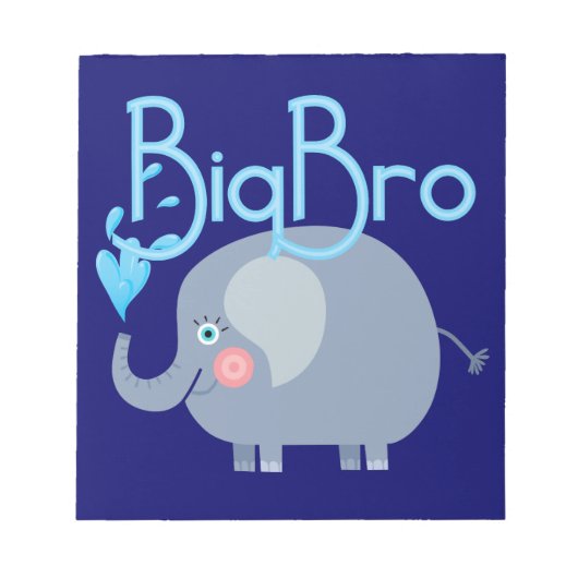Elephant Big Bro Notitieblok (Voorkant)