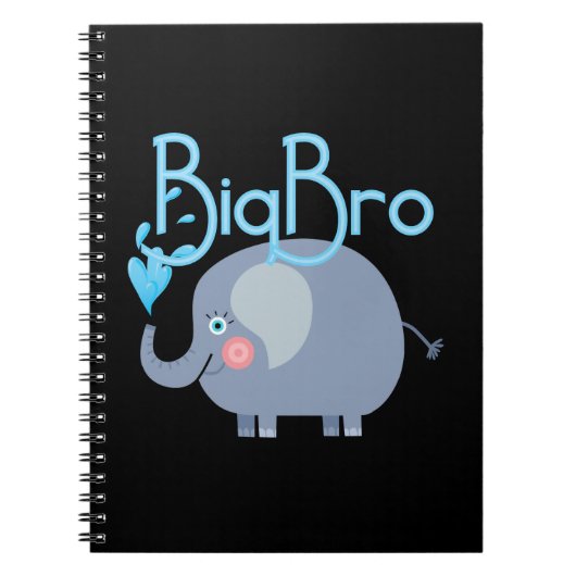 Elephant Big Bro Notitieboek (Voorkant)