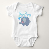 Elephant Big Bro Romper (Voorkant)