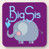 Elephant Big Sis Bier Onderzetter (Voorkant)