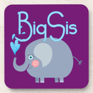 Elephant Big Sis Bier Onderzetter