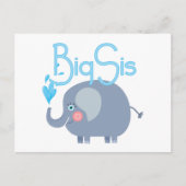 Elephant Big Sis Briefkaart (Voorkant)