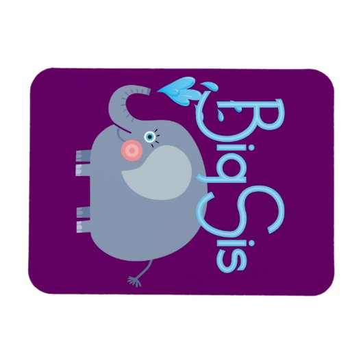 Elephant Big Sis Magneet (Horizontaal)