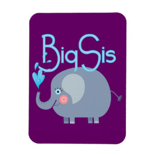 Elephant Big Sis Magneet