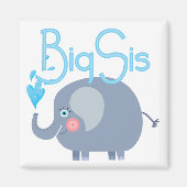 Elephant Big Sis Magneet (Voorkant)