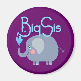 Elephant Big Sis Magneet