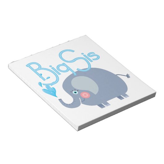 Elephant Big Sis Notitieblok (Schuin)