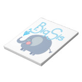 Elephant Big Sis Notitieblok (Linkerzijde)