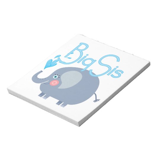 Elephant Big Sis Notitieblok (Linkerzijde)