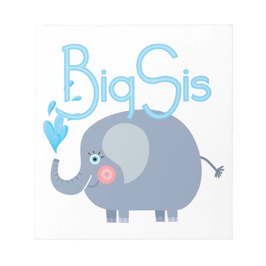 Elephant Big Sis Notitieblok (Voorkant)