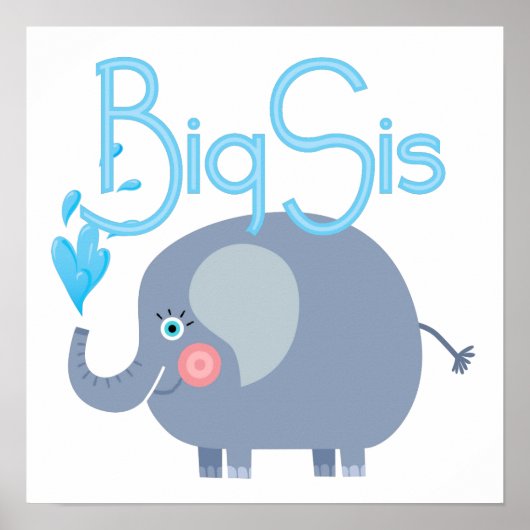 Elephant Big Sis Poster (Voorkant)
