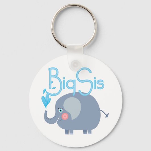 Elephant Big Sis Sleutelhanger (Voorkant)