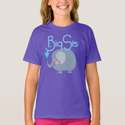 Elephant Big Sis T-shirt (Voorkant)