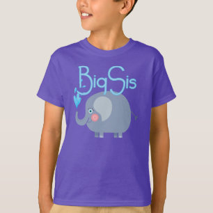 Elephant Big Sis T-shirt