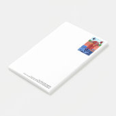 Elephant bij de rivier de grote postit-noten post-it® notes (Schuin)