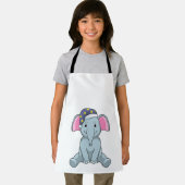 Elephant bij slaapstand met nachtelijk pet schort (Insitu)