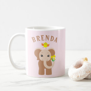 Elephant & Bird 11 oz Mok voor kinderen