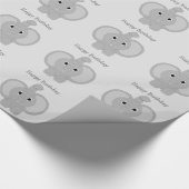 Elephant Birthday Cadeaupapier (Hoek)