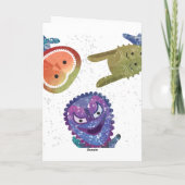 Elephant Birthday Card Kaart (Achterkant)