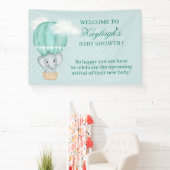 Elephant-Bleek Green Hot Air-ballonschoeisel Spandoek (Insitu)