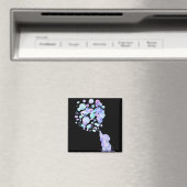 Elephant Blue Purple Balloons Suicide Prevention A Magneet (Insitu (Vaatwasser))