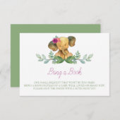 Elephant Book for Baby Insert Informatiekaartje (Voorkant / Achterkant)