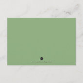 Elephant Book for Baby Insert Informatiekaartje (Achterkant)