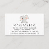 Elephant Books for Baby Enclosure Card Informatiekaartje (Voorkant)