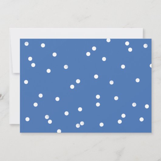 Elephant Boy Baby shower per Mail uitnodiging (Achterkant)