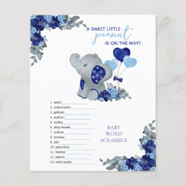 Elephant Boy Baby shower spel