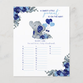 Elephant Boy Baby shower spel