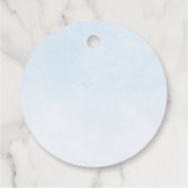 Elephant Boy Balloons Baptisme Dank je Labels geve (Achterkant)