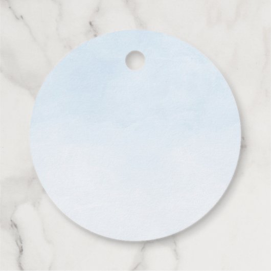 Elephant Boy Balloons Baptisme Dank je Labels geve (Achterkant)