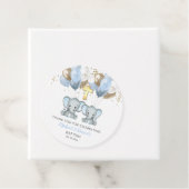 Elephant Boy Balloons Baptisme Dank je Labels geve (In situ)