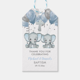 Elephant Boy Balloons Baptisme Dank u Cadeaulabel