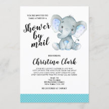 Elephant Boy Shower per post Cute