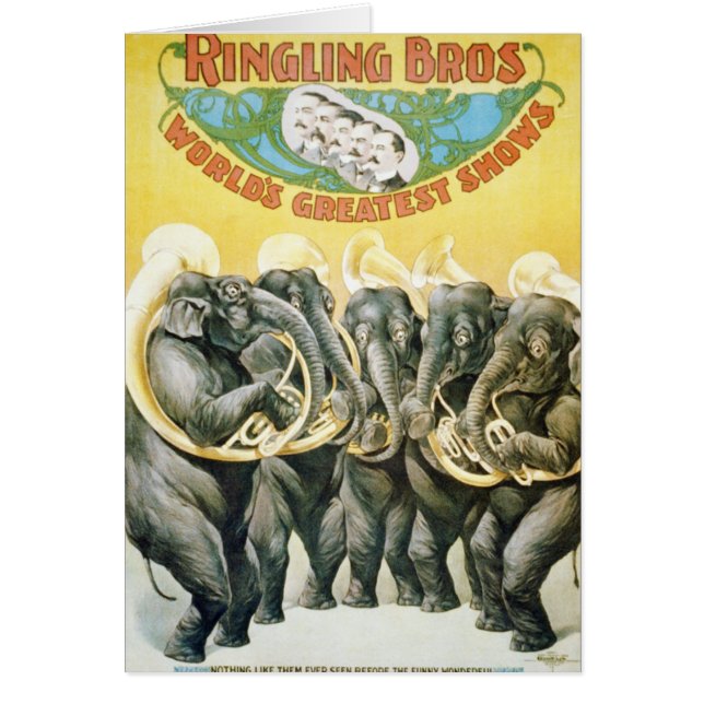 Elephant Brass Band -  Show Poster (Voorkant)