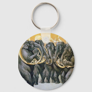 Elephant Brass Band Sleutelhanger