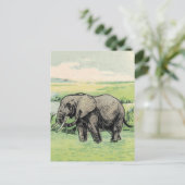 Elephant Briefkaart (Staand voorkant)