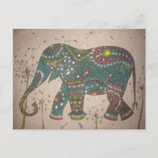 Elephant Briefkaart