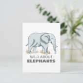 ELEPHANT BRIEFKAART (Staand voorkant)