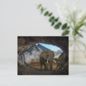 Elephant Briefkaart (Staand voorkant)