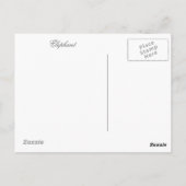 ELEPHANT BRIEFKAART (Achterkant)