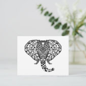 Elephant Briefkaart (Staand voorkant)