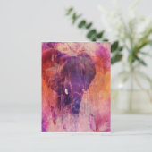 Elephant Briefkaart (Staand voorkant)
