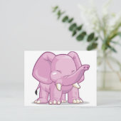 Elephant Briefkaart (Staand voorkant)